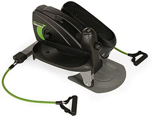 lot 65276 image: Stamina InMotion Compact Strider with Cords - Smart Workout App, No Subscription Required - Adjustable Tension - Integrated Fitness Monitor