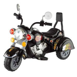 lot 65295 image: Lil Rider 3 Wheel Trike Road Warrior Motorcycle - Black Chopper 2 - 5 Years Toddler, Appears New