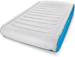 lot 65306 image: Valwix Queen Air Mattress with Built-in Pump & Pillow, 17 Height Air Bed w Supportive Tech, Inflatable Mattress for Home & Travel, 660 LBS Capacity  (Appears New)