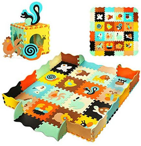 lot 65874 image: 56 X 56 Play Mats Floor Mat Foam Puzzle Playmat for Kids