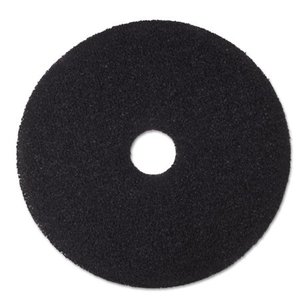 lot 65885 image: 3M Low-Speed Stripper Floor Pad 7200, 20 Diameter, Black, 5Carton