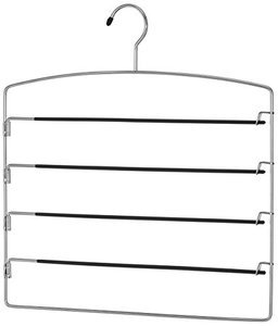 lot 66061 image: Whitmor Swing Arm Slack Hanger, Chrome