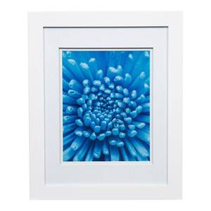 lot 67826 image: Gallery Solutions 11x14 Wide White Frame with Double Mat For 8x10 Image