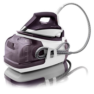 lot 67858 image: Rowenta Perfect Steam Station DG8520, Purple & White, Scale Collector
