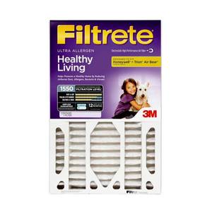 lot 31493 image: Filtrete 1550 Allergen Reduction Filter - 16x25x4