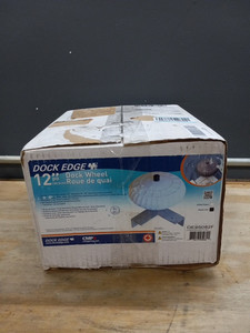 lot 36580 image: Dock Edge De95082f 12d Black Corner Mount Inflatable Dock Wheel