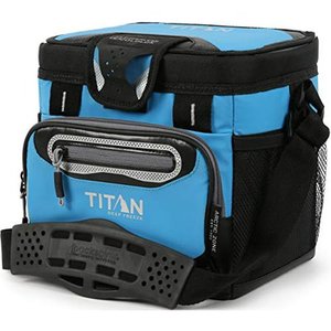 lot 36599 image: Arctic Zone Titan Deep Freeze 9 Can Zipperless HardBody Cooler, Process Blue (5-99090-30-0E)