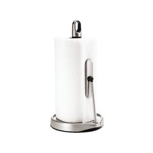 lot 36600 image: simplehuman Tension Arm Paper Towel Holder in Silver