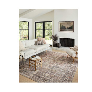 lot 36608 image: Amber Lewis x Loloi Georgie Collection GER-06 Bordeaux  Antique 26 x 96 Runner