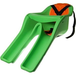 lot 36613 image: iBert Safe-T-Seat w New Padded Front-Mounted Child Bicycle Seat in Green