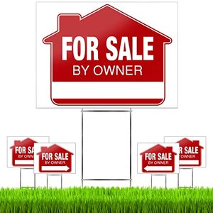 lot 49483 image: For Sale Signs,5 Pack