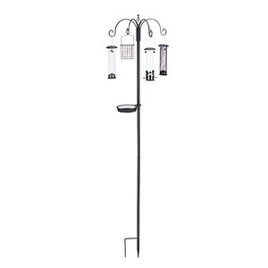 lot 49501 image: North States Bird Ultimate Station Birdfeeder, Black