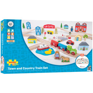 lot 49531 image: Bigjigs Toys Town and Country Set