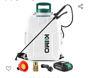 lot 49534 image: KIMO Battery Powered Backpack Sprayer