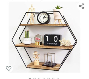 lot 49539 image: TFER Floating Shelves Wall Mounted Hanging Shelf