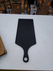 lot 49596 image: Sprinkle & Bloom Black Acacia Wood Cutting Board