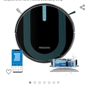 lot 49597 image: Proscenic 850T Robot Vacuum Cleaner
