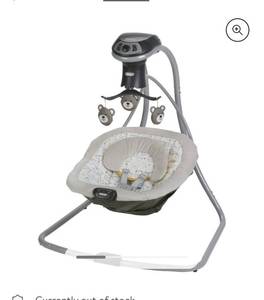 lot 49625 image: Graco Simple Sway LX Baby Swing