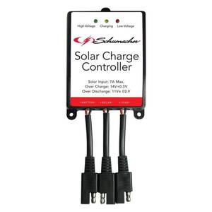 lot 49628 image: Schumacher Solar Charge Controller�� 12V for Lead-Acid Batteries and Solar Panels