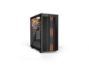 lot 49699 image: be quiet Pure Base 500DX Black, ATX Computer Case, ARGB, Mid Tower, Tempered Glass Window