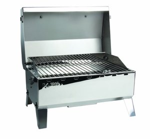lot 49725 image: Kuuma Premium Stainless Steel Mountable Gas Grill wRegulator by Camco