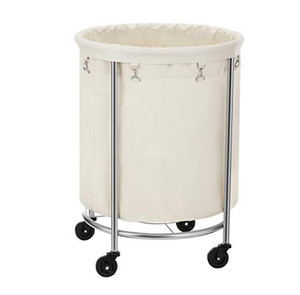 lot 49789 image: Songmics Rolling Laundry Hamper