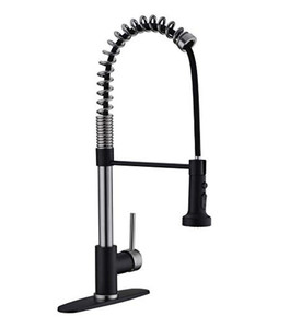 lot 49791 image: Kitchen Faucet, Brass Kitchen Faucet with Sprayer