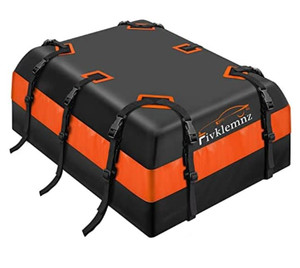 lot 49820 image: Fivklemnz Waterproof Rooftop Cargo Carrier with Anti-Slip Mat, Suitable for All Vehicle withWithout Rack