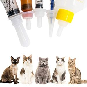 lot 24549 image: FJNATINH - Kitten Puppy Feeding Bottles, Newborn Small Animals Milk Bottles -  Retail $11.99