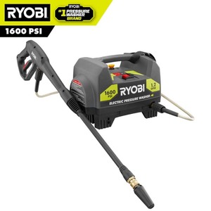 lot 24593 image: Ryobi 1 600-PSI 1.2-GPM Electric Pressure Washer - Retail $149.99