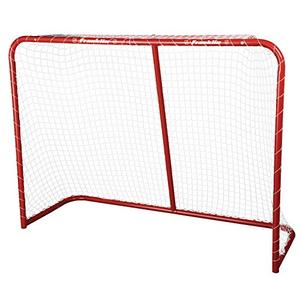 lot 25293 image: Franklin Sports Youth Street Hockey Net - Indoor  Outdoor Steel Hockey Goal for Kids Roller  Street Hockey - Portable Junior Goal - 54