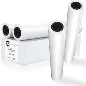 lot 25215 image: Acypaper Plotter Paper 36 X 150 Cad Paper Rolls 20 Lb. Bond Paper On 2 Core ...