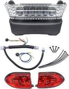 lot 25251 image: Drive Up Club Car Precedent LED Headlight and Taillight for 2004-2008.5 Precedent Electric Golf Cart