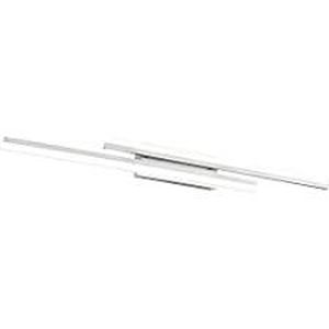 lot 25266 image: Presde Nickle Finish LED Bathroom Light Fixture