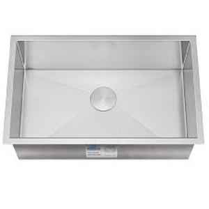 lot 25285 image: Handmade Stainless Steel Sink
