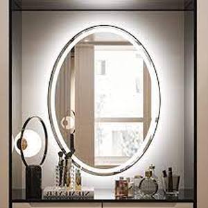 lot 25294 image: Keonjinn Oval Bathroom Mirror