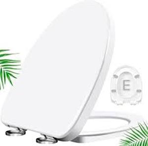 lot 25299 image: Wekey Toilet Seat With Premium UF Material Soft Close