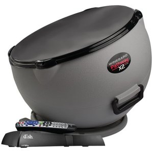 lot 7964 image: Winegard PA6002R Pathway X2 Automatic Portable Satellite TV Antenna with Dish VIP 211z Receiver for RV Tailgating Camping Outdoor - Retails $620