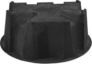 lot 8030 image: RTS Companies Inc 55100002008081 Home Accents Rain Water Collection Barrel Stand, 50-Gallon, Black