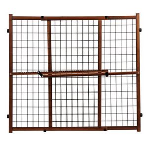 lot 8048 image: Evenflo Farmhouse Collection Position & Lock Tall Pressure Mount Gate