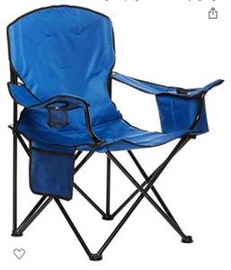 lot 8066 image: Amazon Basics Portable Folding Camping Chair with Carrying Bag