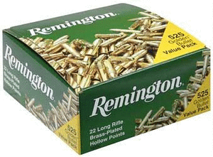 lot 1018 image: Remington Golden Bullet .22 LR Rimfire Ammo 525 Rounds