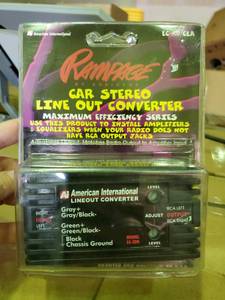lot 1019 image: Rampage Audiovox Car Stereo Audio Line Out Converter System Adjustable Nip