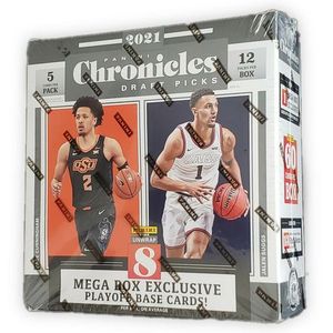 lot 1029 image: 2021 Panini Chronicles Draft Picks Collegiate Basketball Mega Box