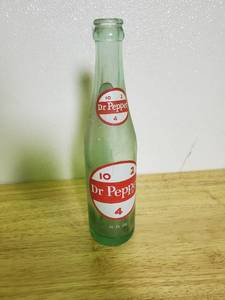 lot 1053 image: Dr. Pepper Bottle 1960s