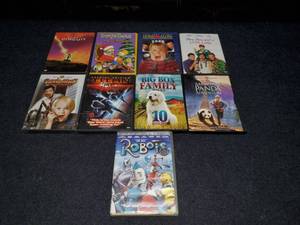 lot 1081 image: DVD lot of 9 #10 Kids