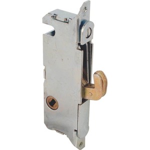 lot 24624 image: Mortise Lock, (3-1116 in.)  Steel, 45 Degree Keyway, Round Faceplate, Spring-Loaded - Retail $12.64