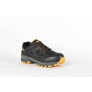 lot 24649 image: DEWALT - Mens Angle II BlackYellow Nylon Mesh Steel Toe ProLite Work Shoe (Size 10.5  M) - Retail $66.99