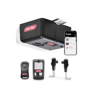 lot 12039 image: Genie Ultra-Quiet 34 hp. Belt Drive Smart Garage Door Opener