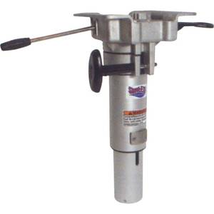 lot 32187 image: Attwood Lakesport 2-38 Hydraulic Power Pedestal with Seat Mount
